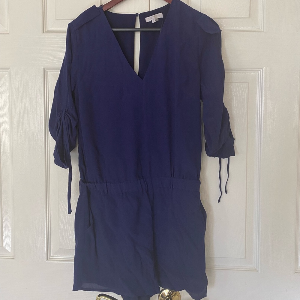 1.State blue romper. Great condition